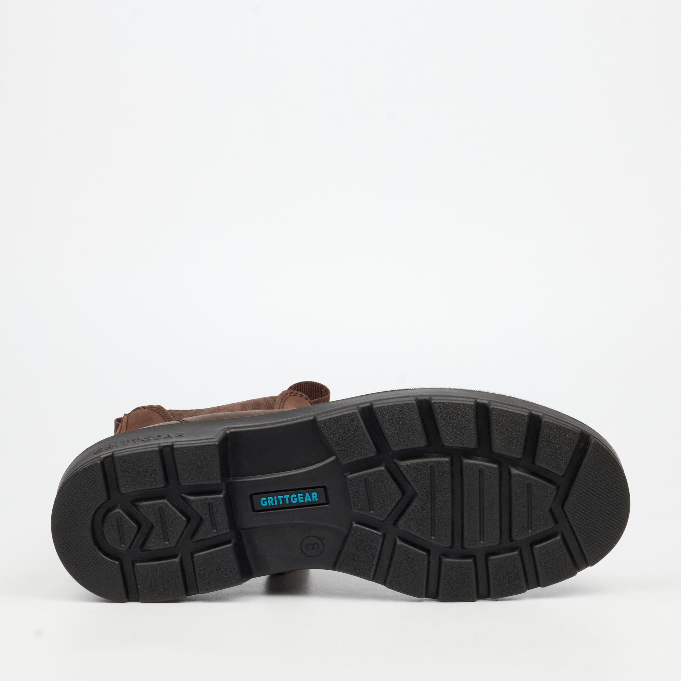 Grittgear Granite 1 Crazy Horse Leather Safety Boot - Chocolate safety Grittgear