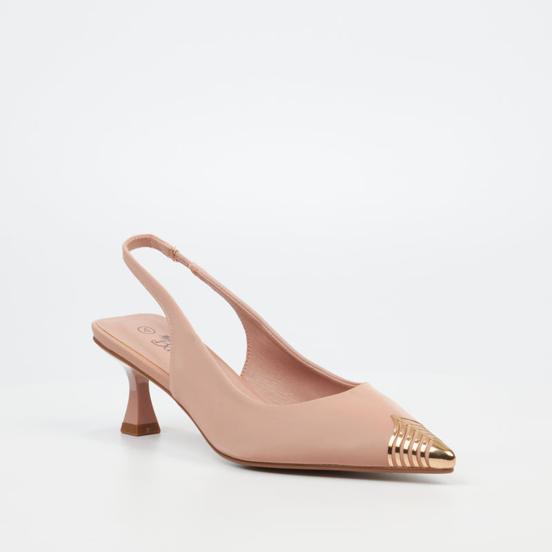 Butterfly Feet Gwenn 1 Heel - Nude footwear Butterfly Feet