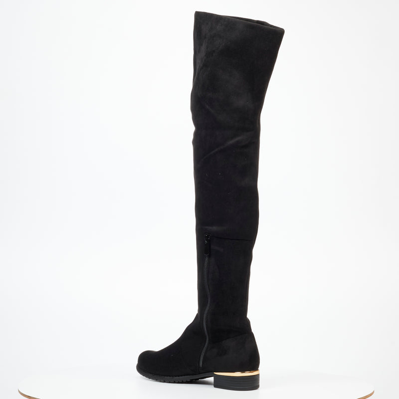 MIss Black Hadar 18 High Boot - Black footwear Miss Black