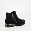 Miss Black Hadar 1 Ankle Boot - Black footwear Miss Black