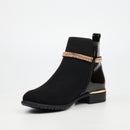 Miss Black Hadar 20 Ankle Boot - Black footwear Miss Black