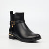 Miss Black Hadar 21 Ankle Boot - Black footwear Miss Black