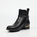 Miss Black Hadar 21 Ankle Boot - Black footwear Miss Black