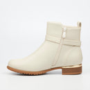 Miss Black Hadar 21 Ankle Boot - Bone footwear Miss Black