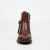 Miss Black Hadar 21 Ankle Boot - Chocolate footwear Miss Black