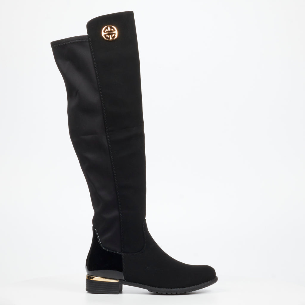 Miss Black Hadar 24 High Boot - Black footwear Miss Black
