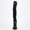 Miss Black Hadar 25 High Boots Faux Leather - Black footwear Miss Black