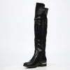 Miss Black Hadar 25 High Boots Faux Leather - Black footwear Miss Black