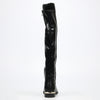 Miss Black Hadar 25 High Boots Faux Leather - Black footwear Miss Black