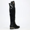 Miss Black Hadar 25 High Boots Faux Leather - Black footwear Miss Black