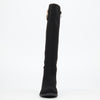 Miss Black Hadar 26 High Boots Faux Nubuck - Black footwear Miss Black