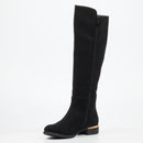 Miss Black Hadar 26 High Boots Faux Nubuck – Black