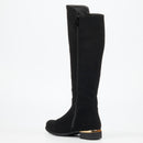 Miss Black Hadar 26 High Boots Faux Nubuck – Black