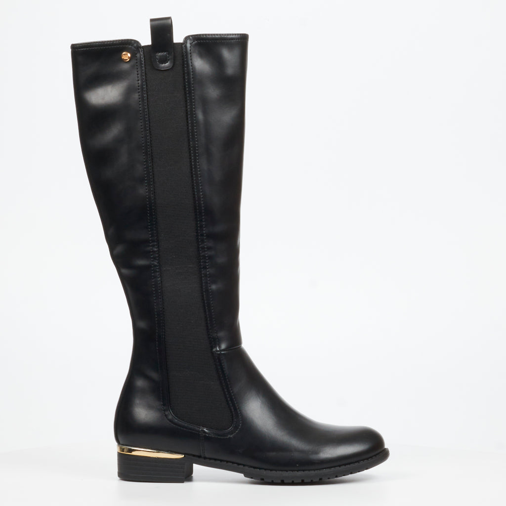 Miss Black Hadar 28 High Boot - Black footwear Miss Black