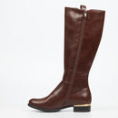 Miss Black Hadar 28 High Boot - Chocolate footwear Miss Black