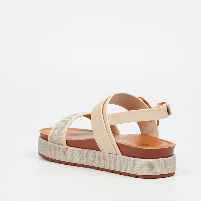 Butterfly Feet Haley 1 Flatform - Beige