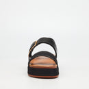 Butterfly Feet Haley 1 Flatform - Black footwear Butterfly Feet