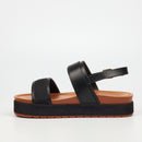 Butterfly Feet Haley 1 Flatform - Black footwear Butterfly Feet