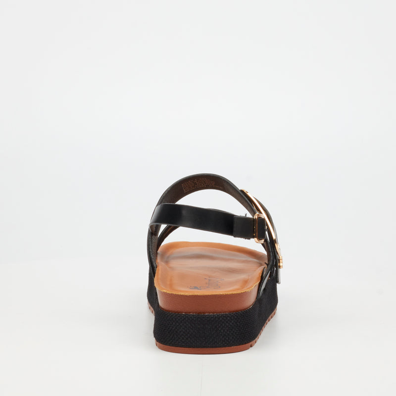 Butterfly Feet Haley 1 Flatform - Black