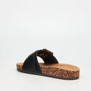 Butterfly Feet Hallie 5 Sandal - Black footwear Butterfly Feet