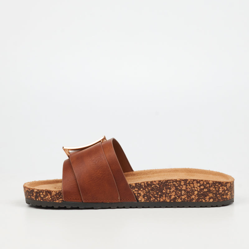 Butterfly Feet Hallie 5 Sandal - Tan