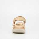 Heart & Sole Halona 1 Sandal - Beige footwear Heart & Sole