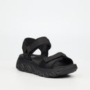 Heart & Sole Halona 1 Sandal - Black footwear Heart & Sole