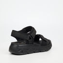 Heart & Sole Halona 1 Sandal - Black footwear Heart & Sole