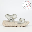 Heart & Sole Halona 1 Sandal - Grey footwear Heart & Sole