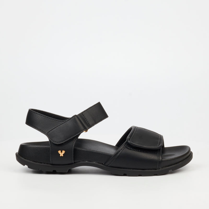 Butterfly Feet Harlan 1 Flatform - Black footwear Butterfly Feet