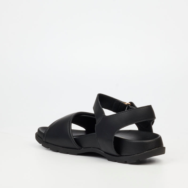 Butterfly Feet Harlan 1 Flatform - Black footwear Butterfly Feet
