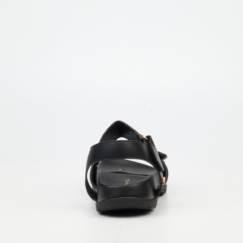 Butterfly Feet Harlan 1 Flatform - Black footwear Butterfly Feet