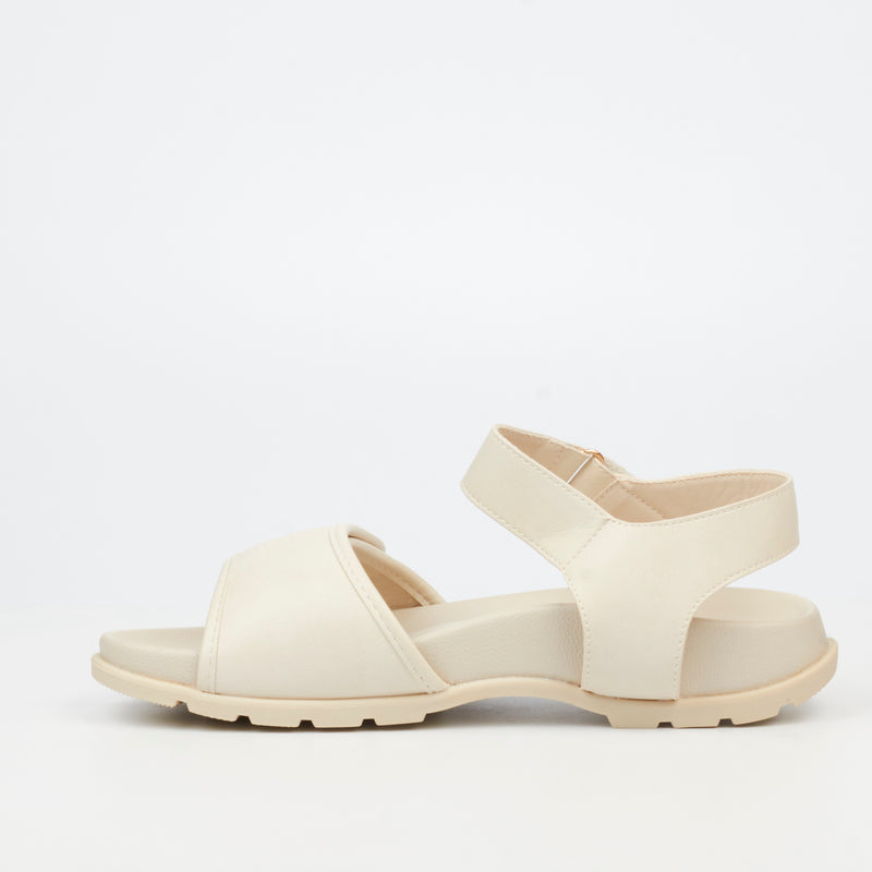Butterfly Feet Harlan 1 Sandal - Ivory footwear Butterfly Feet