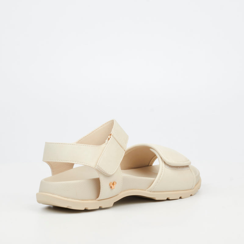 Butterfly Feet Harlan 1 Sandal - Ivory footwear Butterfly Feet