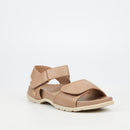 Butterfly Feet Harlan 1 Flatform - Taupe footwear Butterfly Feet