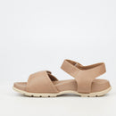 Butterfly Feet Harlan 1 Flatform - Taupe footwear Butterfly Feet