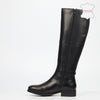 Nicci Tyler Haylan 2 Genuine Leather High Boot - Black footwear Nicci Tyler