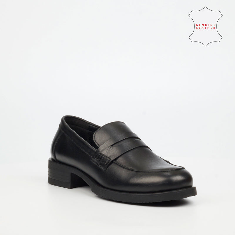 Nicci Tyler Haylan 3 Genuine Leather Shoe - Black footwear Nicci Tyler