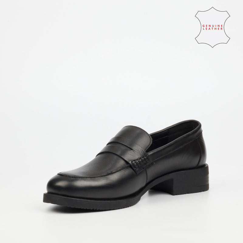 Nicci Tyler Haylan 3 Genuine Leather Shoe - Black footwear Nicci Tyler