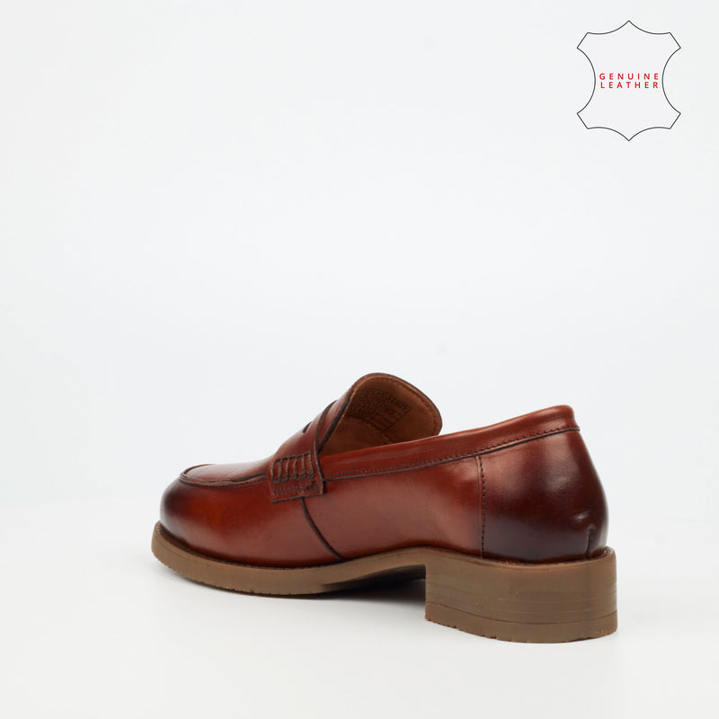 Nicci Tyler Haylan 3 Genuine Leather Shoe - Tan