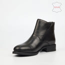 Nicci Tyler Haylan 4 Genuine Leather Ankle Boot - Black footwear Nicci Tyler