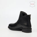 Nicci Tyler Haylan 4 Genuine Leather Ankle Boot - Black footwear Nicci Tyler