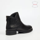 Nicci Tyler Haylan 4 Genuine Leather Ankle Boot - Black footwear Nicci Tyler