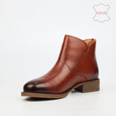 NIcci Tyler Haylan 4 Genuine Leather Ankle Boot - Tan footwear Nicci Tyler