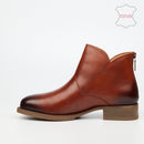 NIcci Tyler Haylan 4 Genuine Leather Ankle Boot - Tan footwear Nicci Tyler