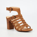 Miss Black Hazel 1 Heel - Brown footwear Miss Black