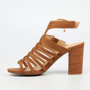 Miss Black Hazel 1 Heel - Brown footwear Miss Black