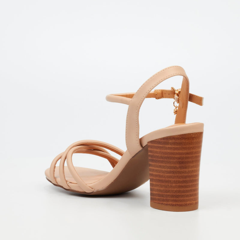 Miss Black Hazel 2 Heel - Nude footwear Miss Black   