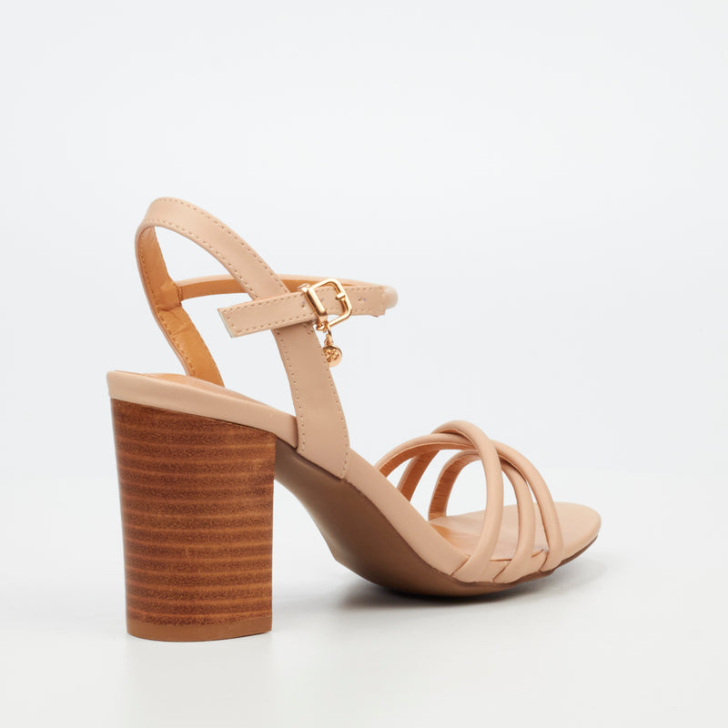 Miss Black Hazel 2 Heel - Nude footwear Miss Black   