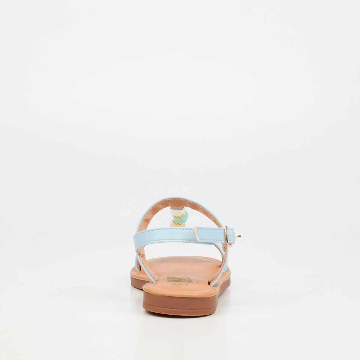Little Miss Black Heavenly 2 Flat Sandal - Blue